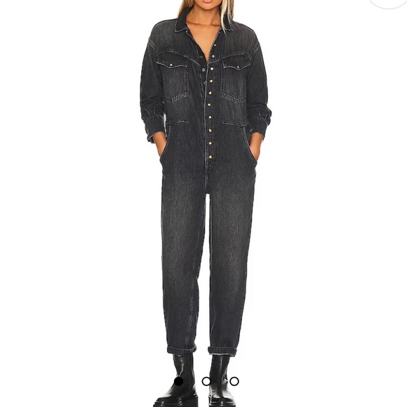 Free People x Care FP Townes Jumpsuit Black